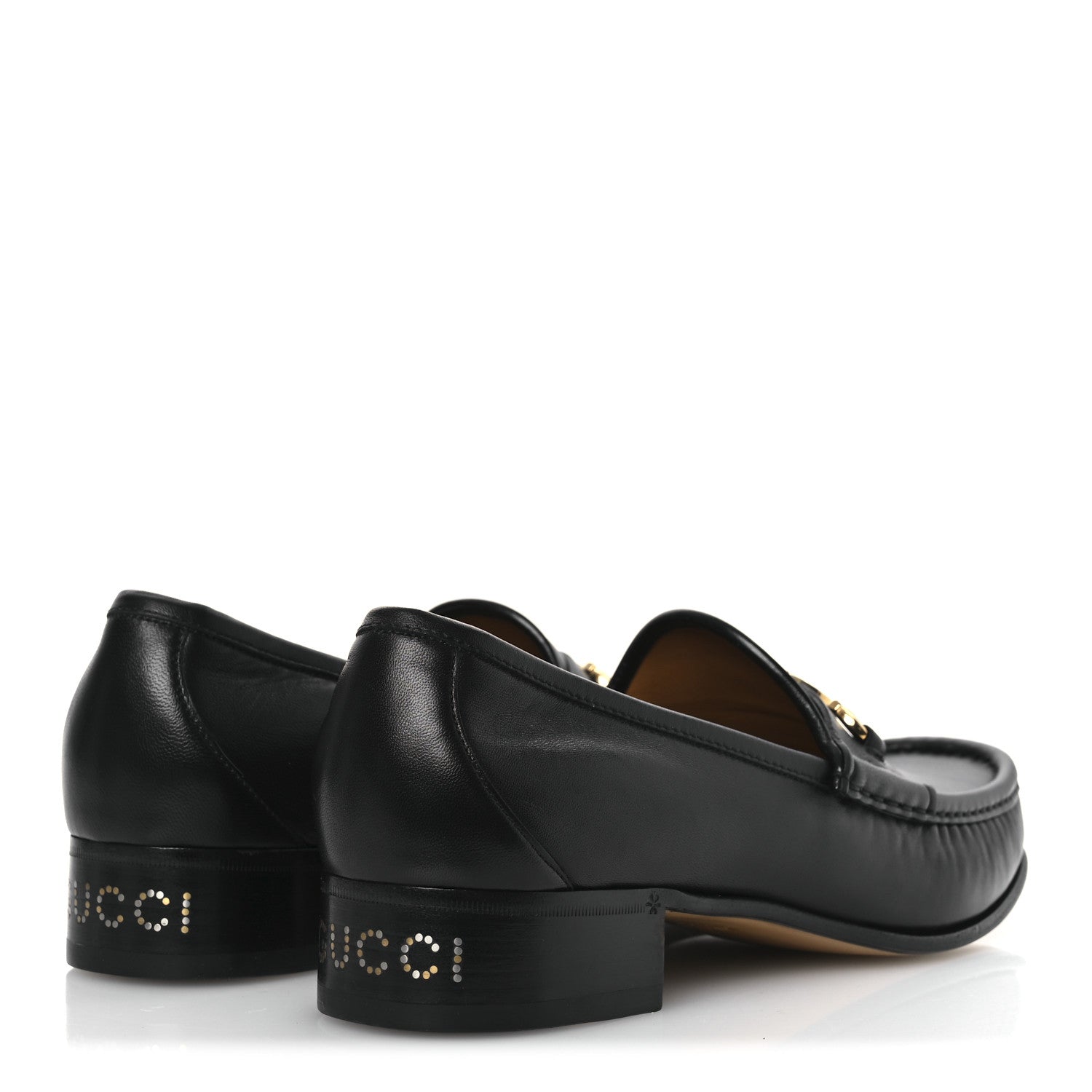 Gucci Agnello Plonge Granada Kid Mens Zumi Loafers 11 Black 6 of 11