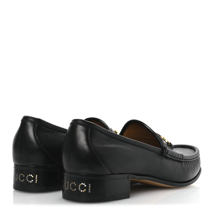 Gucci Agnello Plonge Granada Kid Mens Zumi Loafers 11 Black 6 of 11