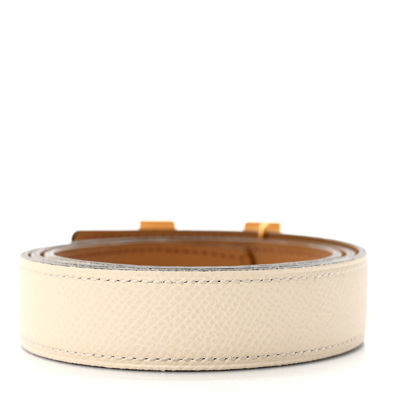 Hermes Epsom Swift 24mm Mini Constance H Belt 75 30 Nata Biscuit 2 of 4