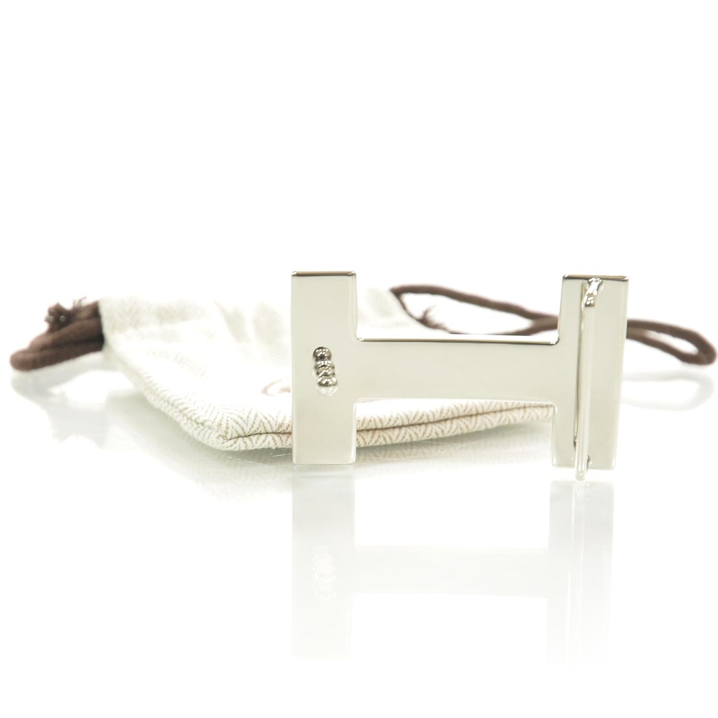 Quizz Enamel H Belt Buckle Sanguine
