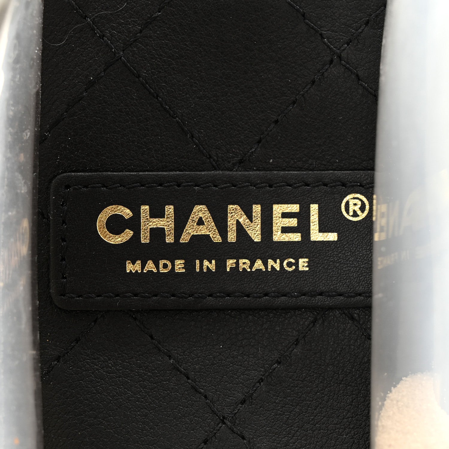 Chanel Lambskin PVC Sand By The Sea Flap With Pearl Strap Black 6 of 11