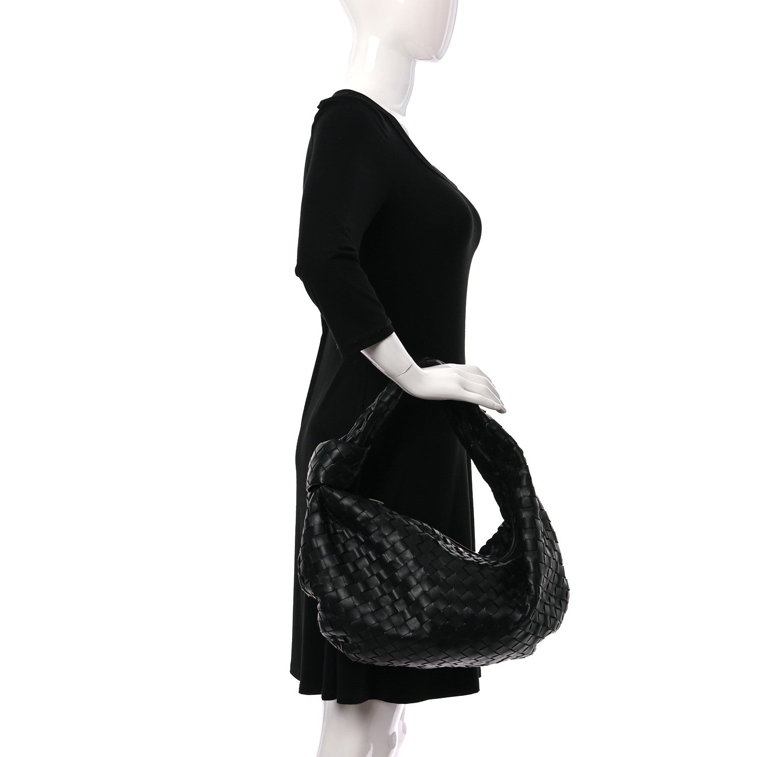 Bottega Veneta Nappa Intrecciato Small Jodie Black 2 of 8