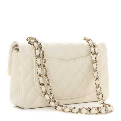 Chanel Caviar Quilted Small Double Flap White 2 of 8