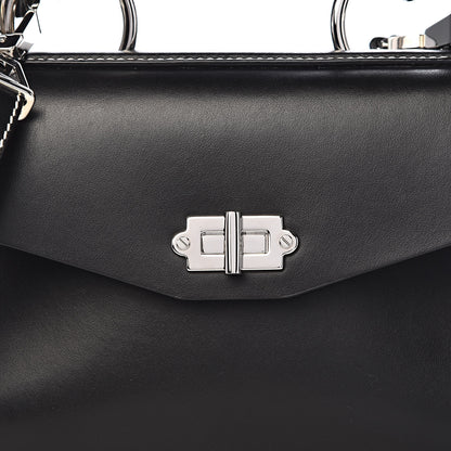 Proenza Schouler Smooth Calfskin Small Hava Top Handle Bag Black 10 of 10
