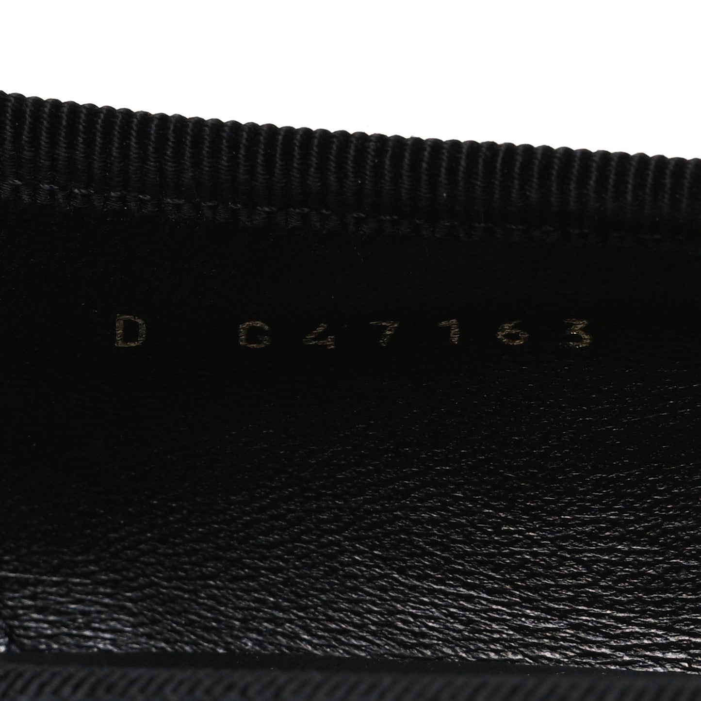 Lambskin Quilted CC Cambon Ballet Flats 38.5 Black White