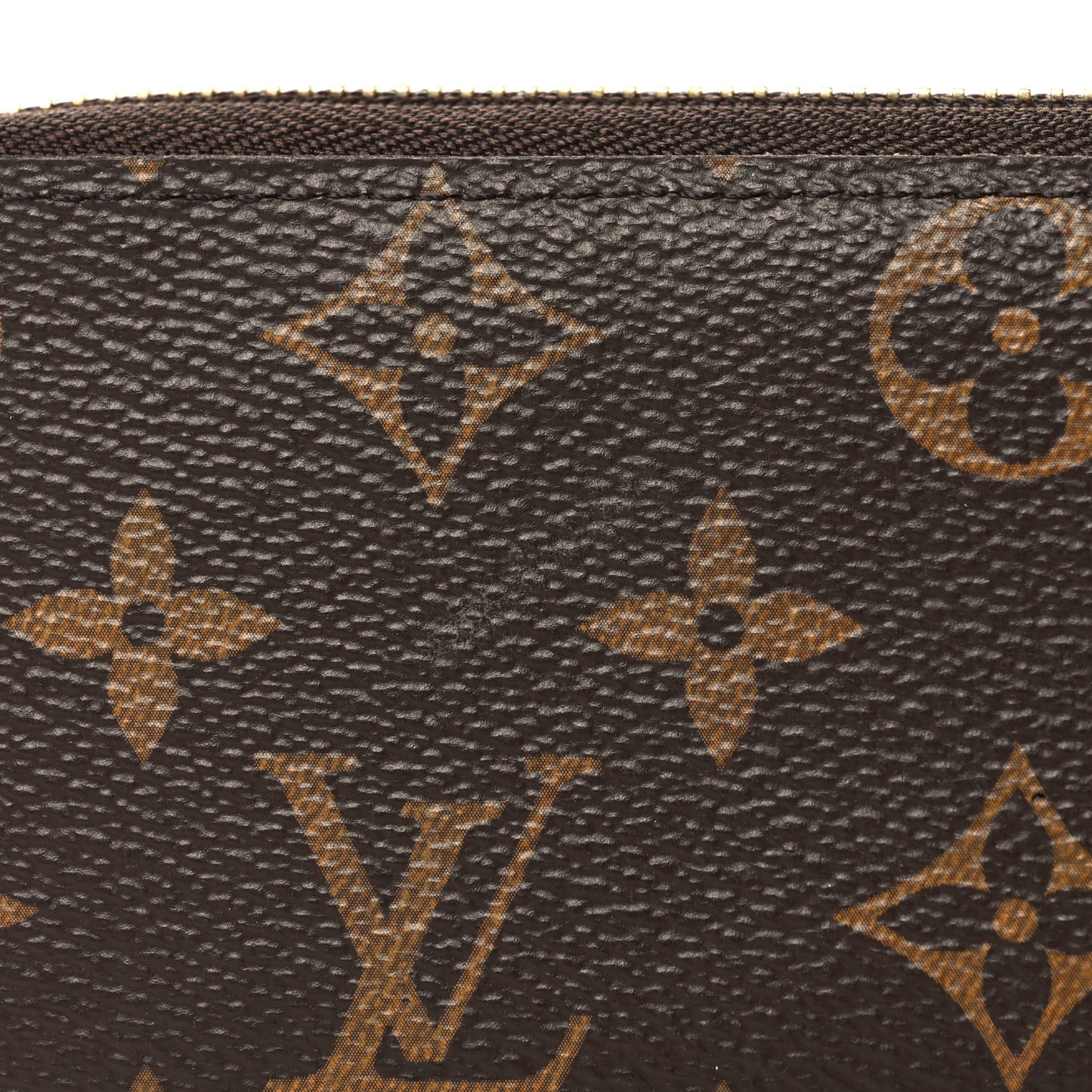 Monogram Clemence Wallet Rose Ballerine