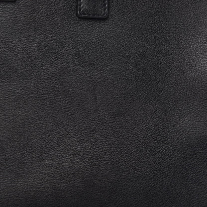 Saint Laurent Smooth Calfskin Small Monogram Cabas Black 12 of 15
