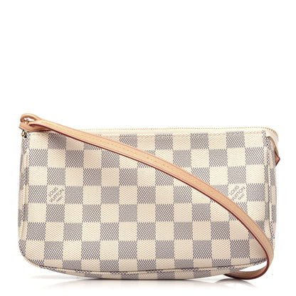 Louis Vuitton Damier Azur Pochette Accessories NM 1 of 9