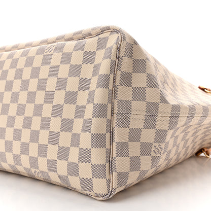 Louis Vuitton Damier Azur Neo Neverfull GM Rose Ballerine 10 of 11