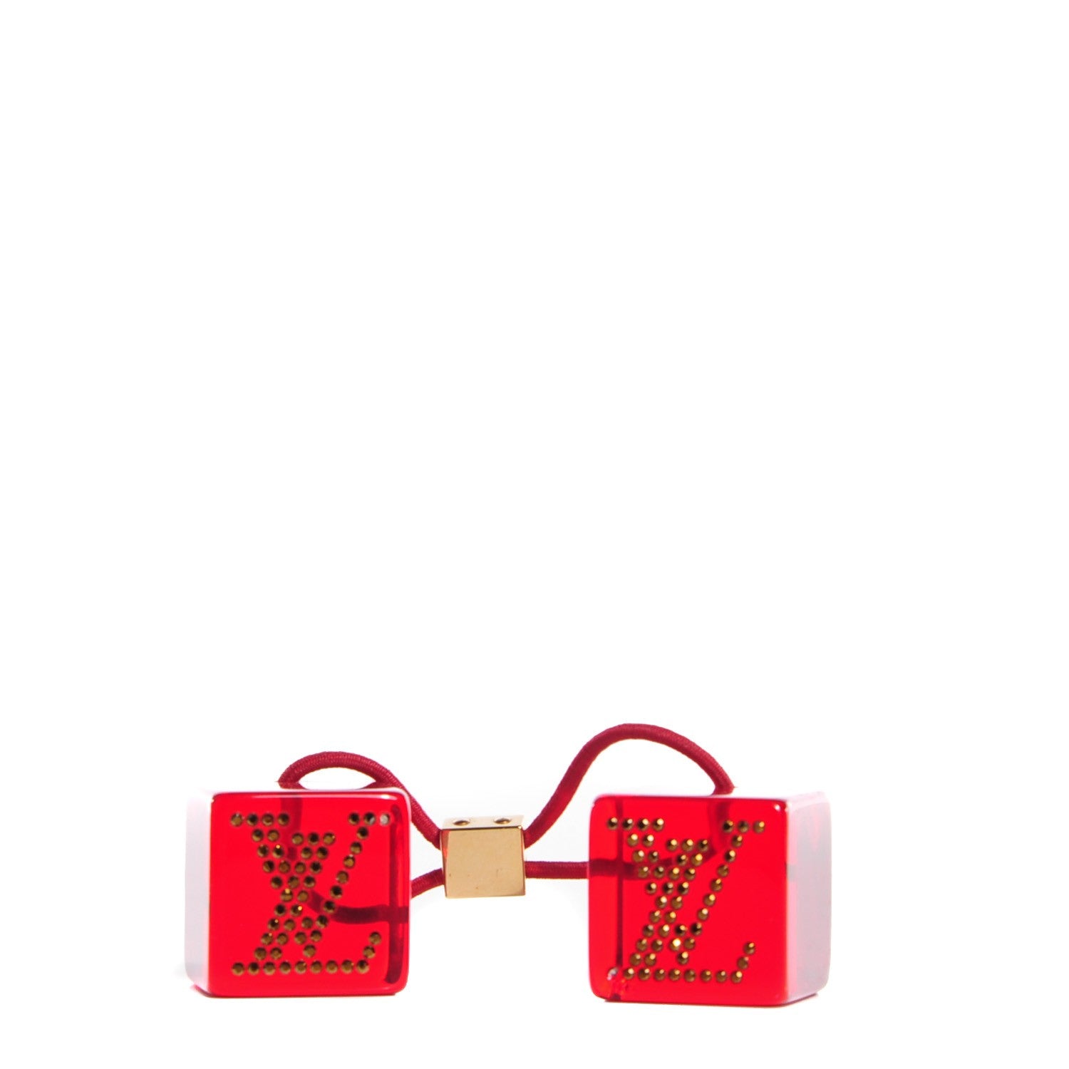 Louis Vuitton Strass Hair Cubes 1 of 4