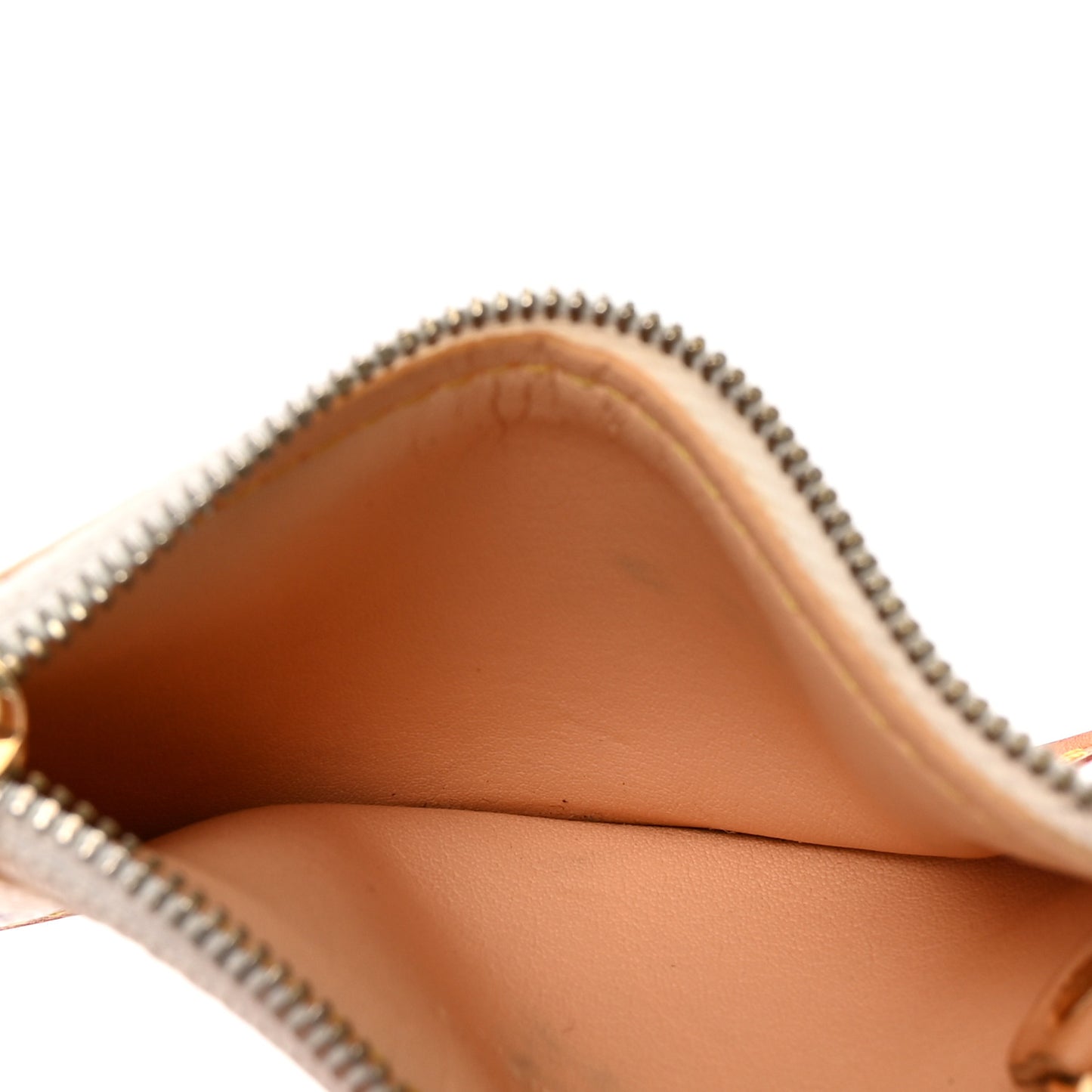 Monogram Multicolor Key Pouch White