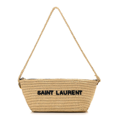 Saint Laurent Raffia Le Crossbody Naturel 1 of 10