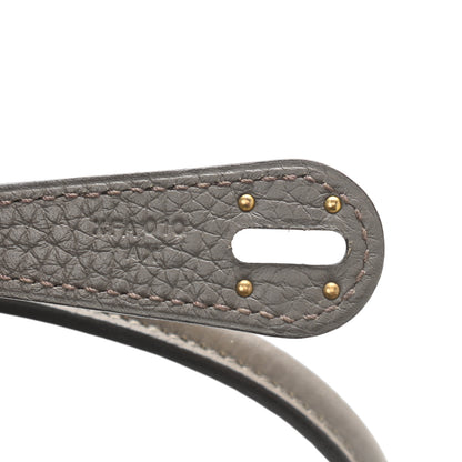 Hermes Taurillon Clemence Lindy 26 Etain 7 of 11