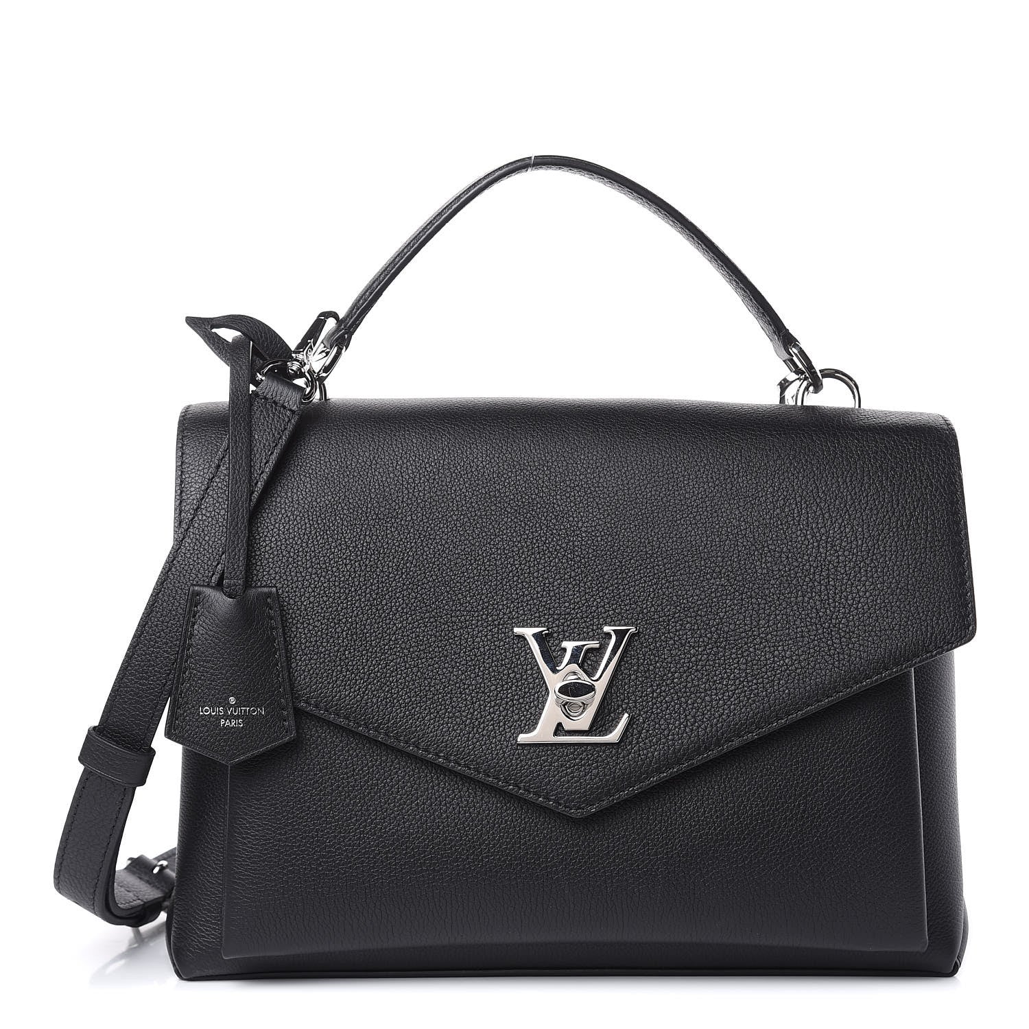 Louis Vuitton Soft Calfskin My Lockme Top Handle Black 1 of 11