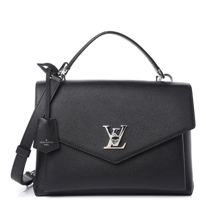 Louis Vuitton Soft Calfskin My Lockme Top Handle Black 1 of 11
