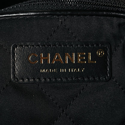 Chanel Shiny Calfskin Quilted Small Chanel 22 Black 7 of 13