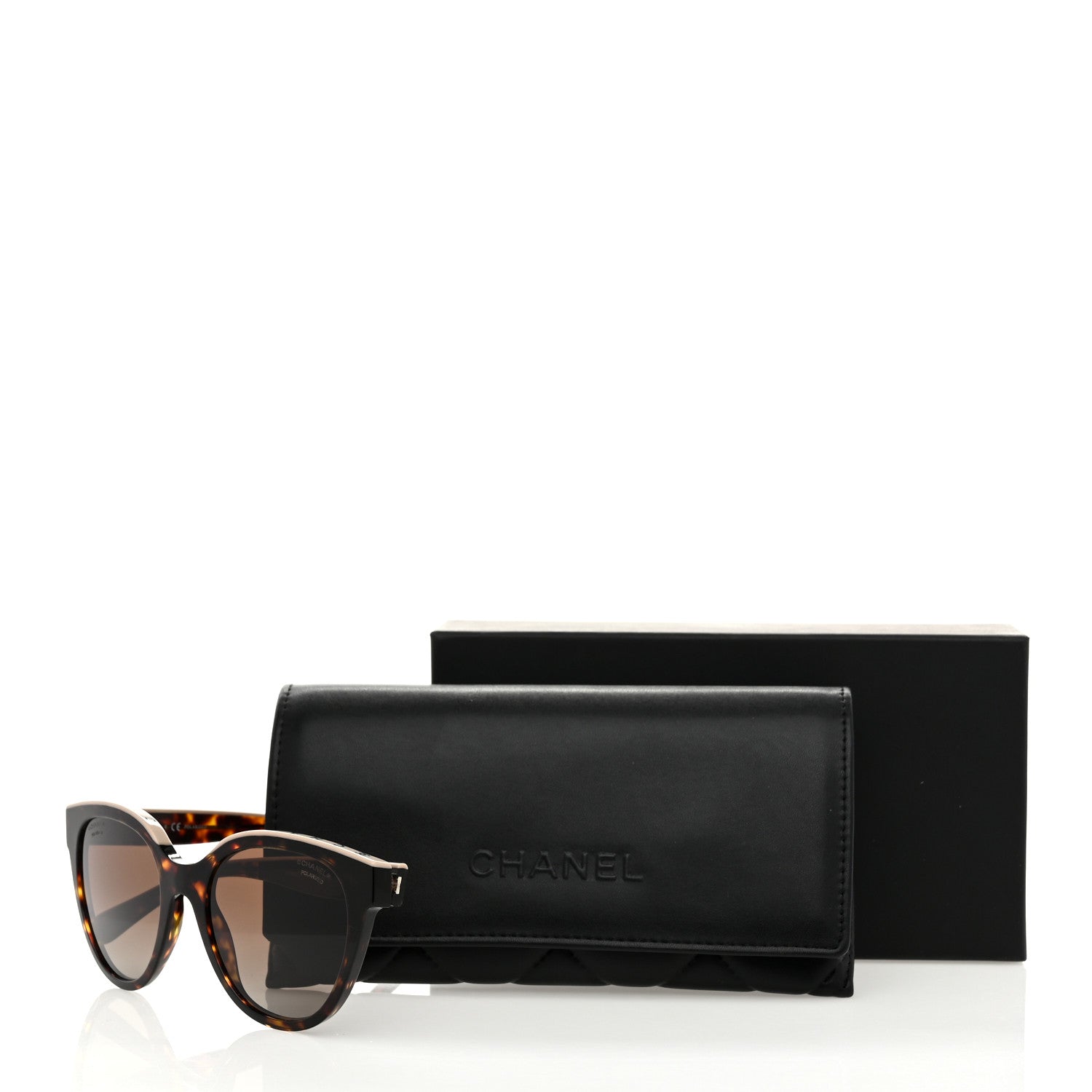 Chanel Acetate CC Butterfly Sunglasses 5414 Tortoise 8 of 8