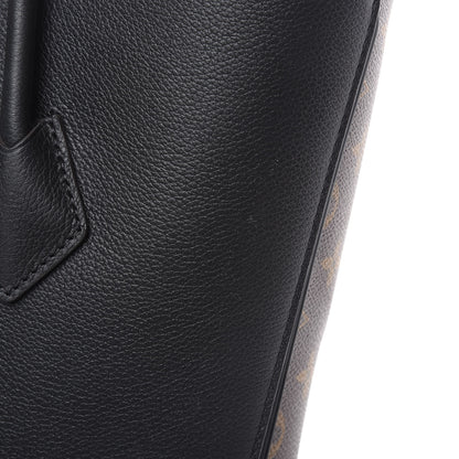 Louis Vuitton Calfskin Monogram Kimono Tote Black 10 of 10