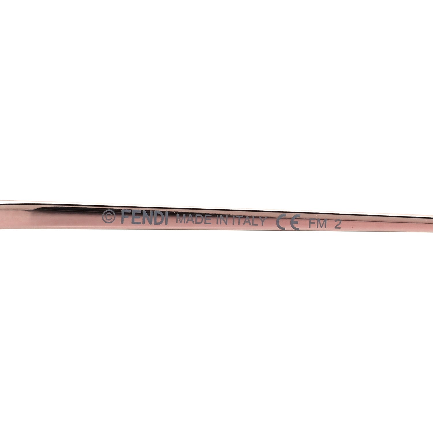 Fendi Metal Dots Round Sunglasses FF 0259/S Rose Gold 5 of 6