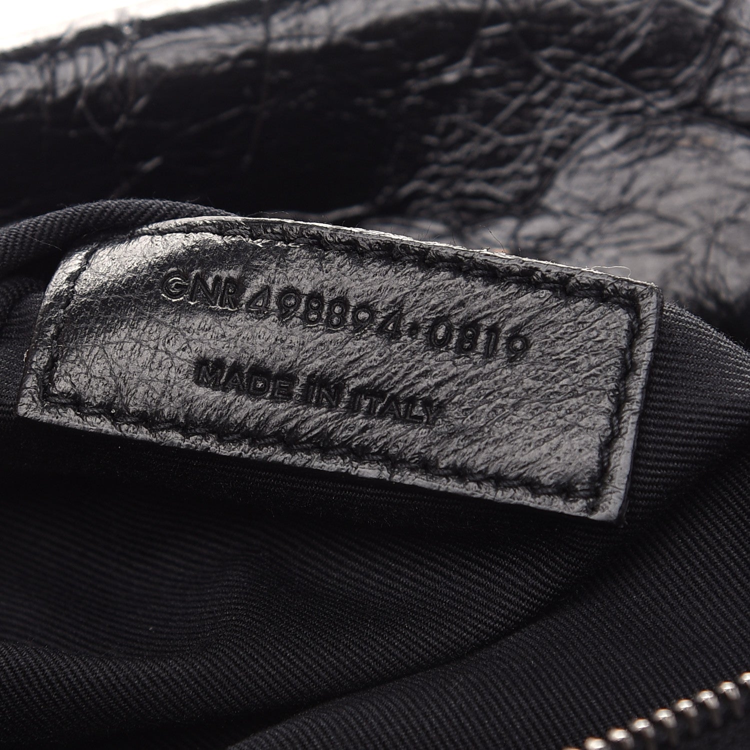 Saint Laurent Crinkled Calfskin Matelasse Monogram Medium Niki Chain Satchel Black 7 of 10