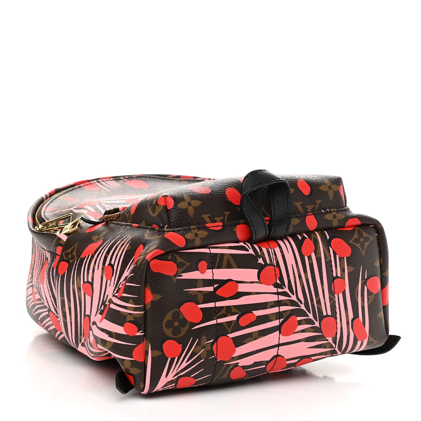 Monogram Jungle Dots Palm Springs Backpack PM Sugar Pink Poppy