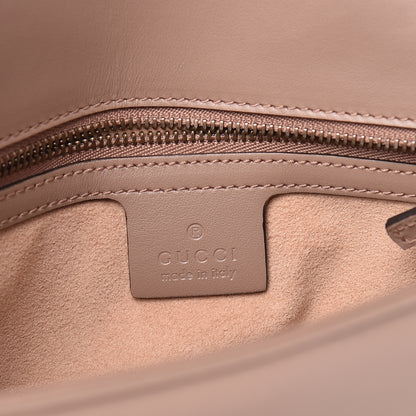 Gucci Calfskin Matelasse Small GG Marmont Shoulder Bag Porcelain Rose 6 of 13