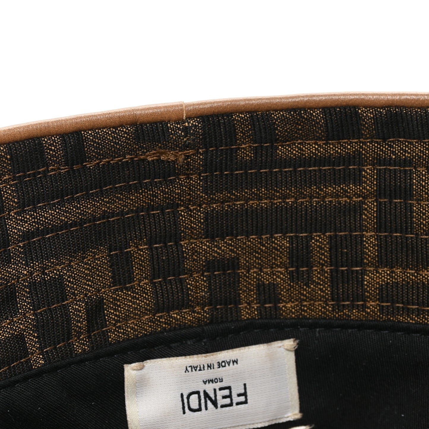 Technical Fabric FF Reversible Bucket Hat L Tobacco Beige