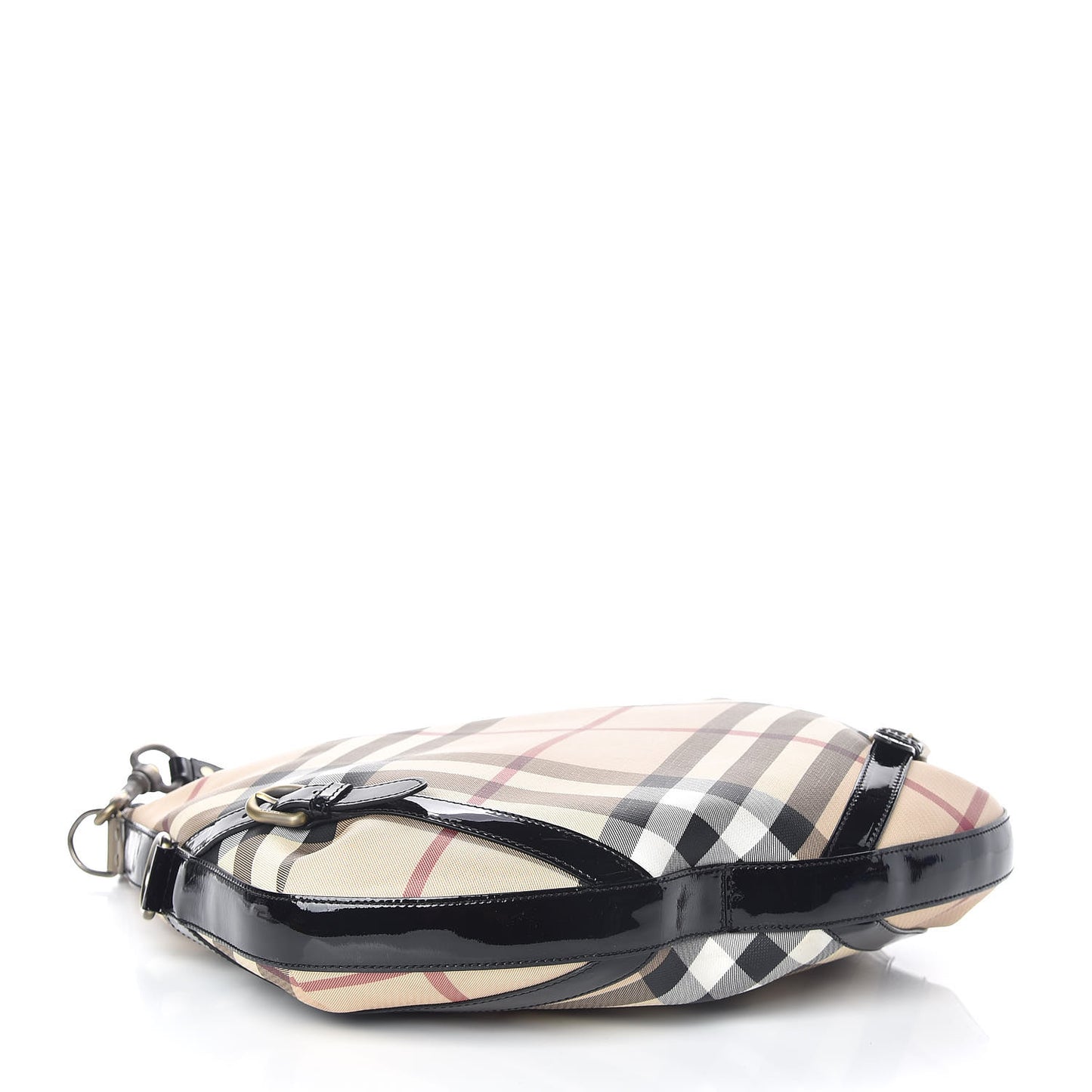 Supernova Check Buckle Hobo Black