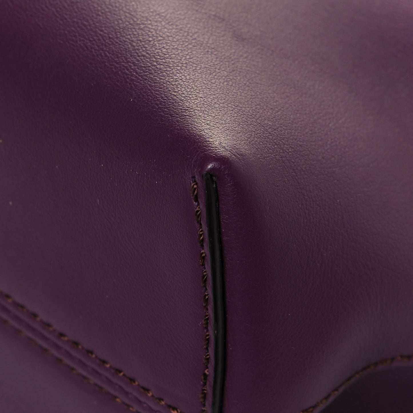 Vitello Century Pearl Bi-Color Scalloped Mini Back to School Backpack Amarone Black Cherry