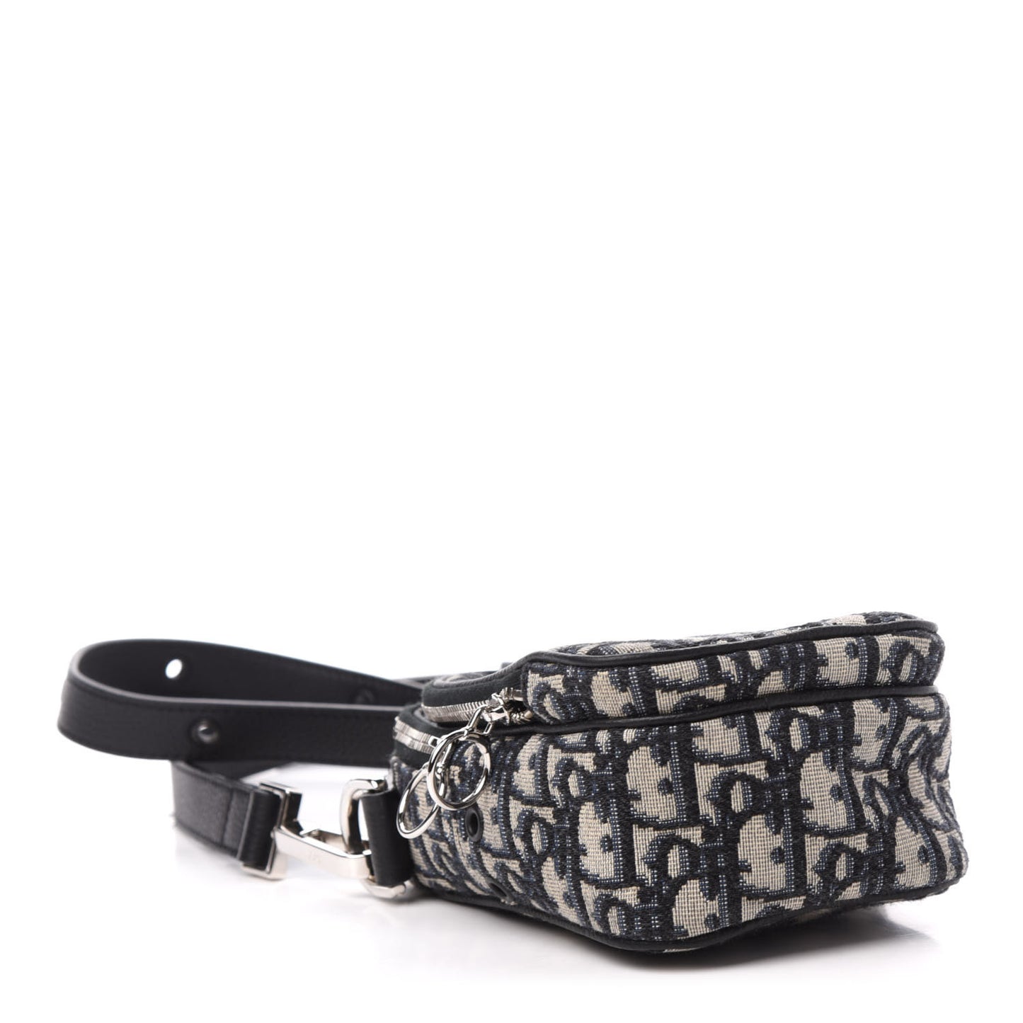 Oblique Crossbody Bag Blue