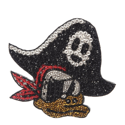 Gucci X DISNEY Crystal Beaded Brooch Black 1 of 4
