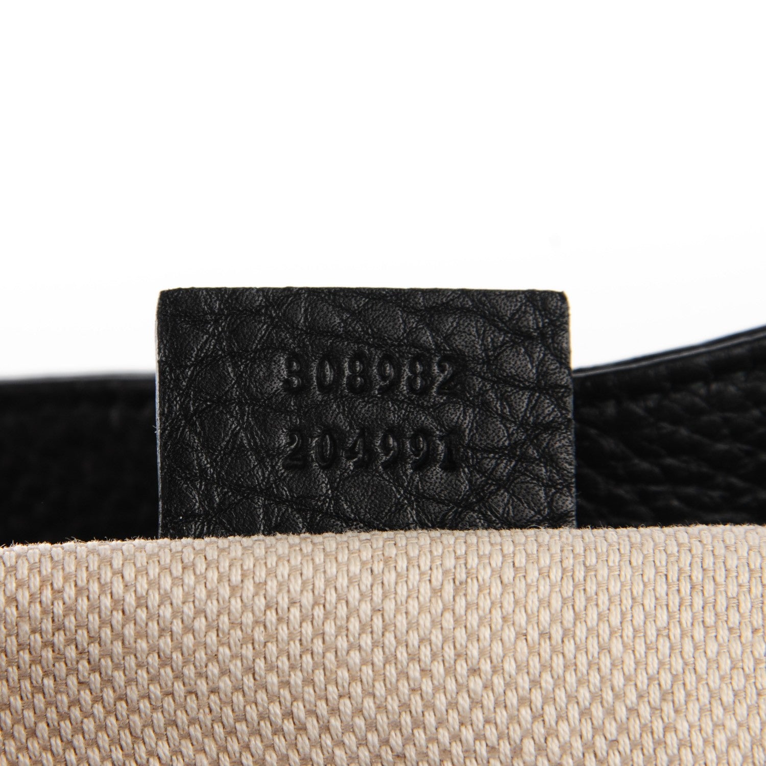 Gucci Pebbled Calfskin Medium Soho Chain Shoulder Bag Black 7 of 7