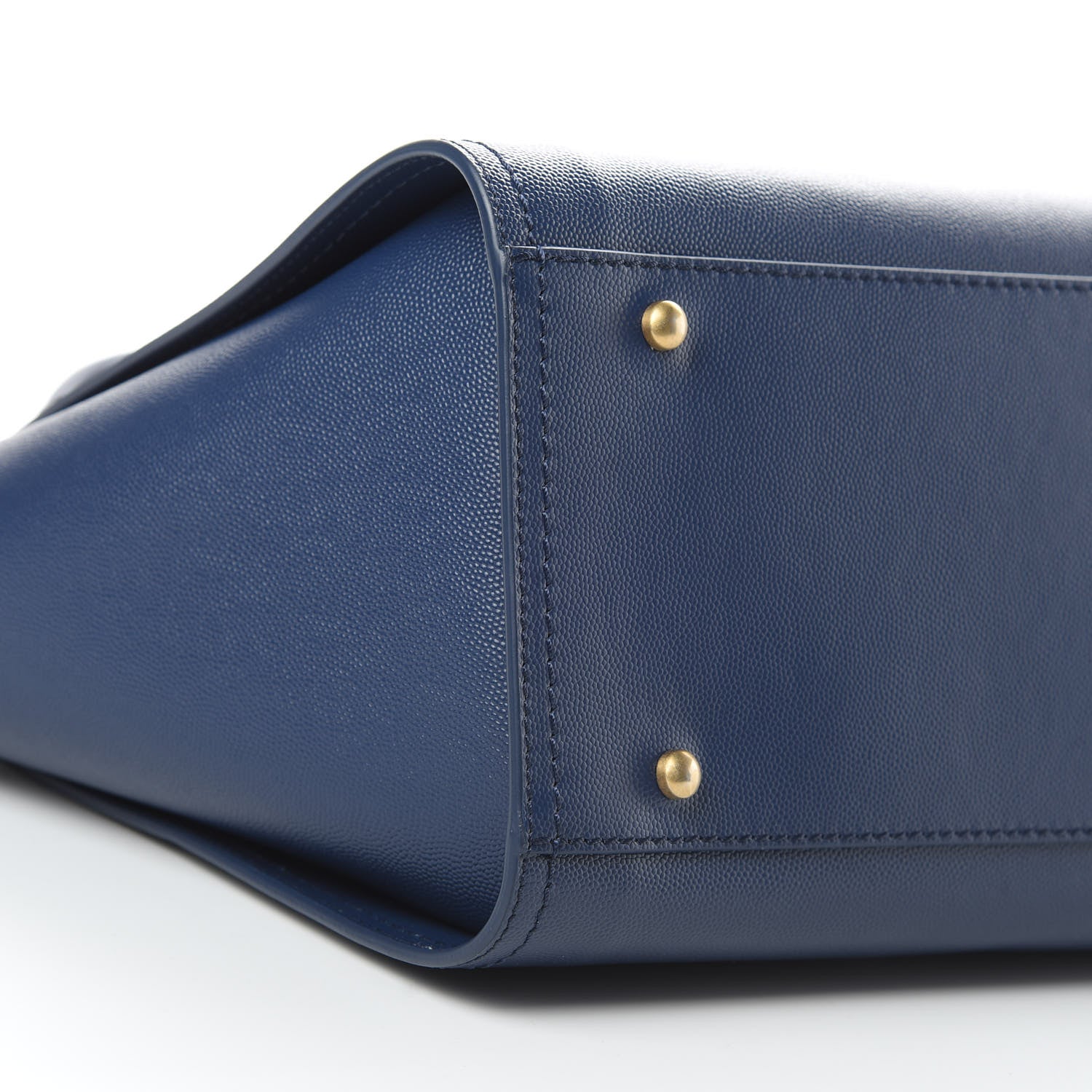 Chanel Caviar Small Studded Deauville Tote Navy 9 of 14