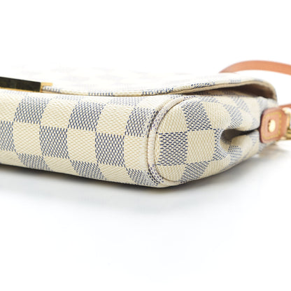 Louis Vuitton Damier Azur Favorite MM 11 of 13
