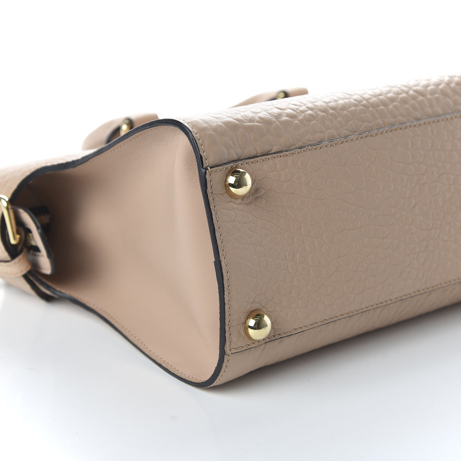 Burberry Signature Grain Medium Clifton Bag Pale Apricot 6 of 9