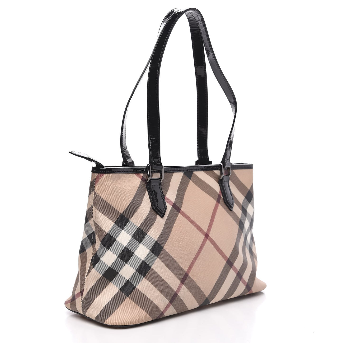 Supernova Check Regent Tote Black