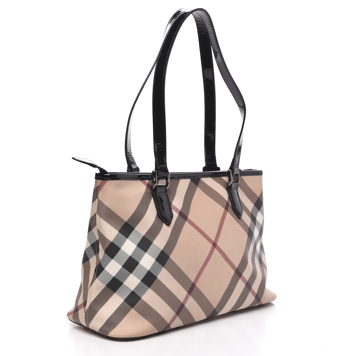 Burberry Supernova Check Regent Tote Black 3 of 11