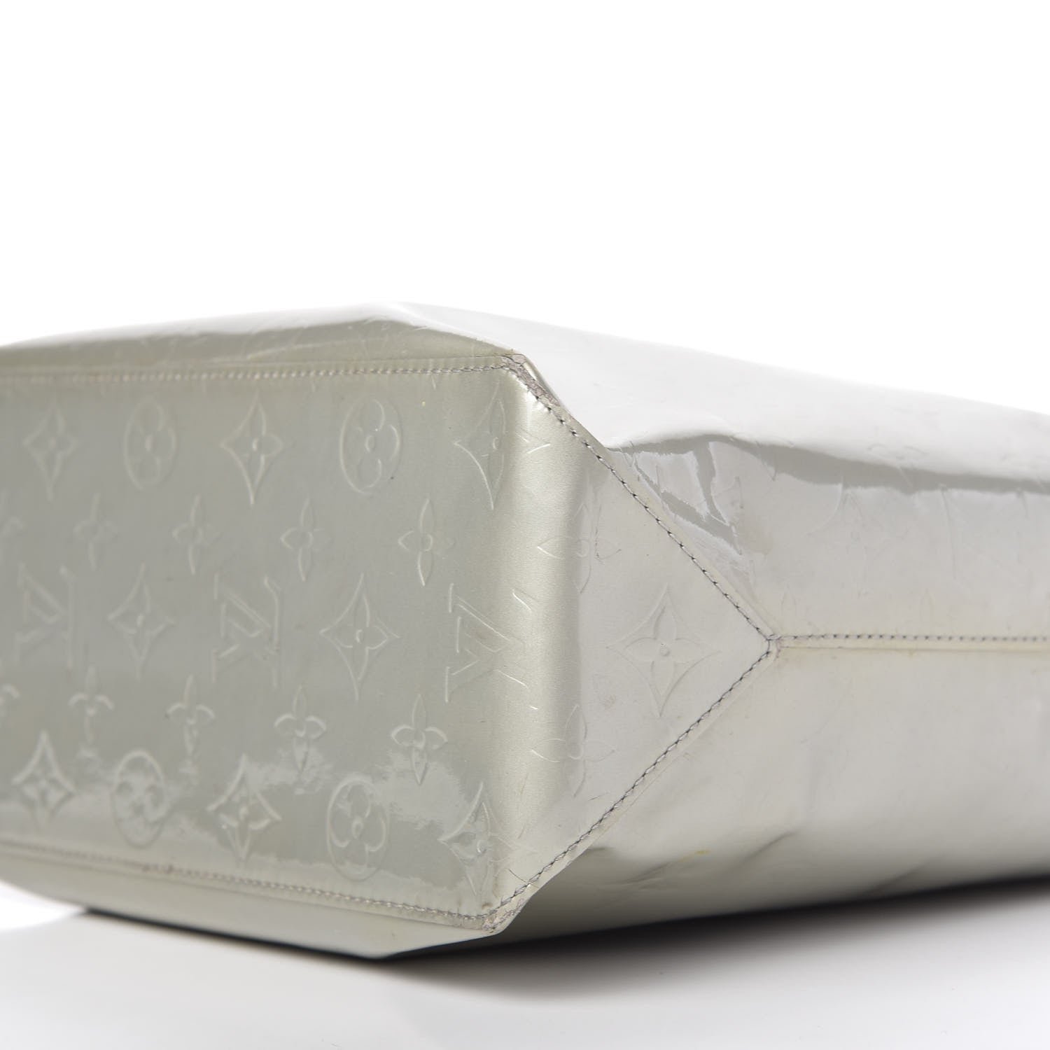 Louis Vuitton Vernis Reade MM Silver 7 of 11