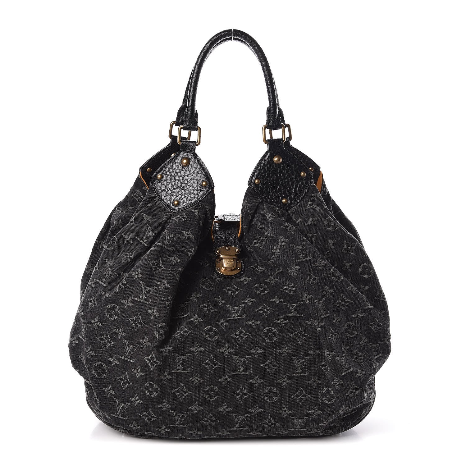 Louis Vuitton Denim Mahina XL Black 1 of 8