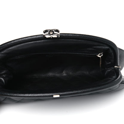 Chanel Caviar Quilted Timeless Clutch Black 4 of 5