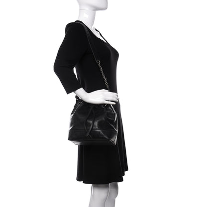 Chanel Caviar Drawstring Shoulder Bag Black 2 of 9