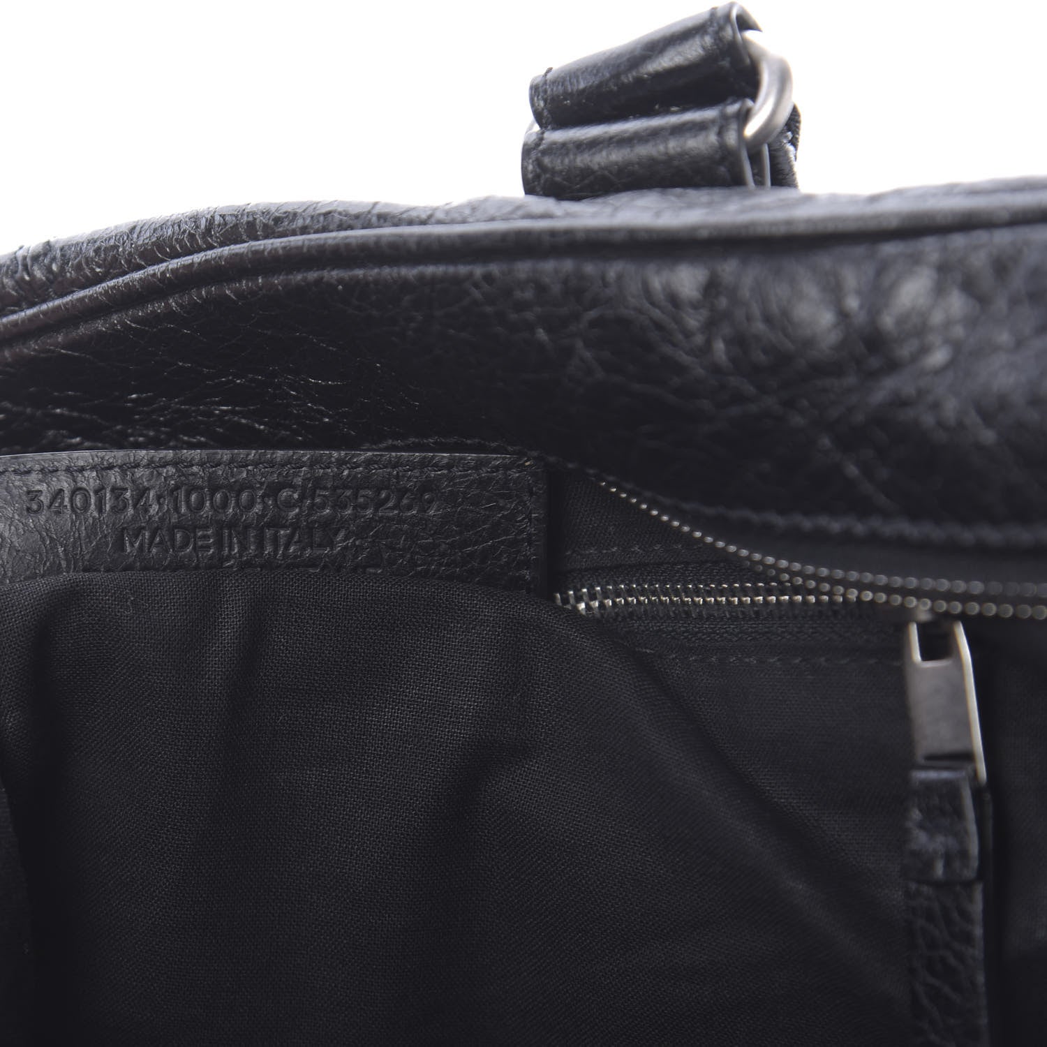 Balenciaga Agneau Classic Hardware Mini Folder Black 9 of 10