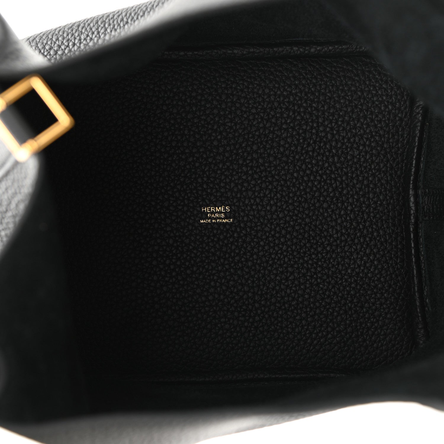 Hermes Taurillon Clemence Picotin Lock 22 MM Black 5 of 10