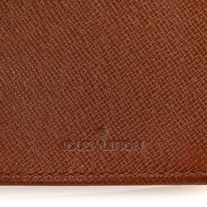 Louis Vuitton Monogram Porte Valeurs Checkbook Wallet 6 of 8