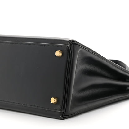 Hermes Box Kelly Retourne 32 Black 10 of 11