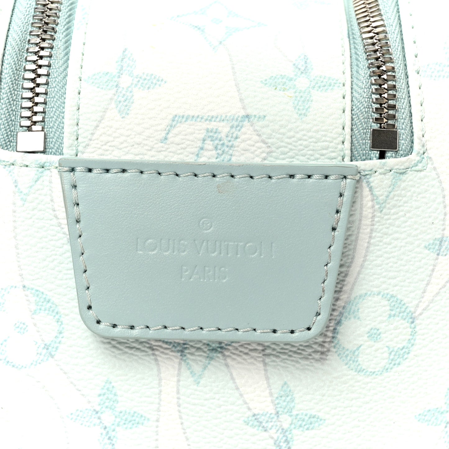 Monogram Aquagarden Dopp Kit Toilet Pouch Crystal Blue
