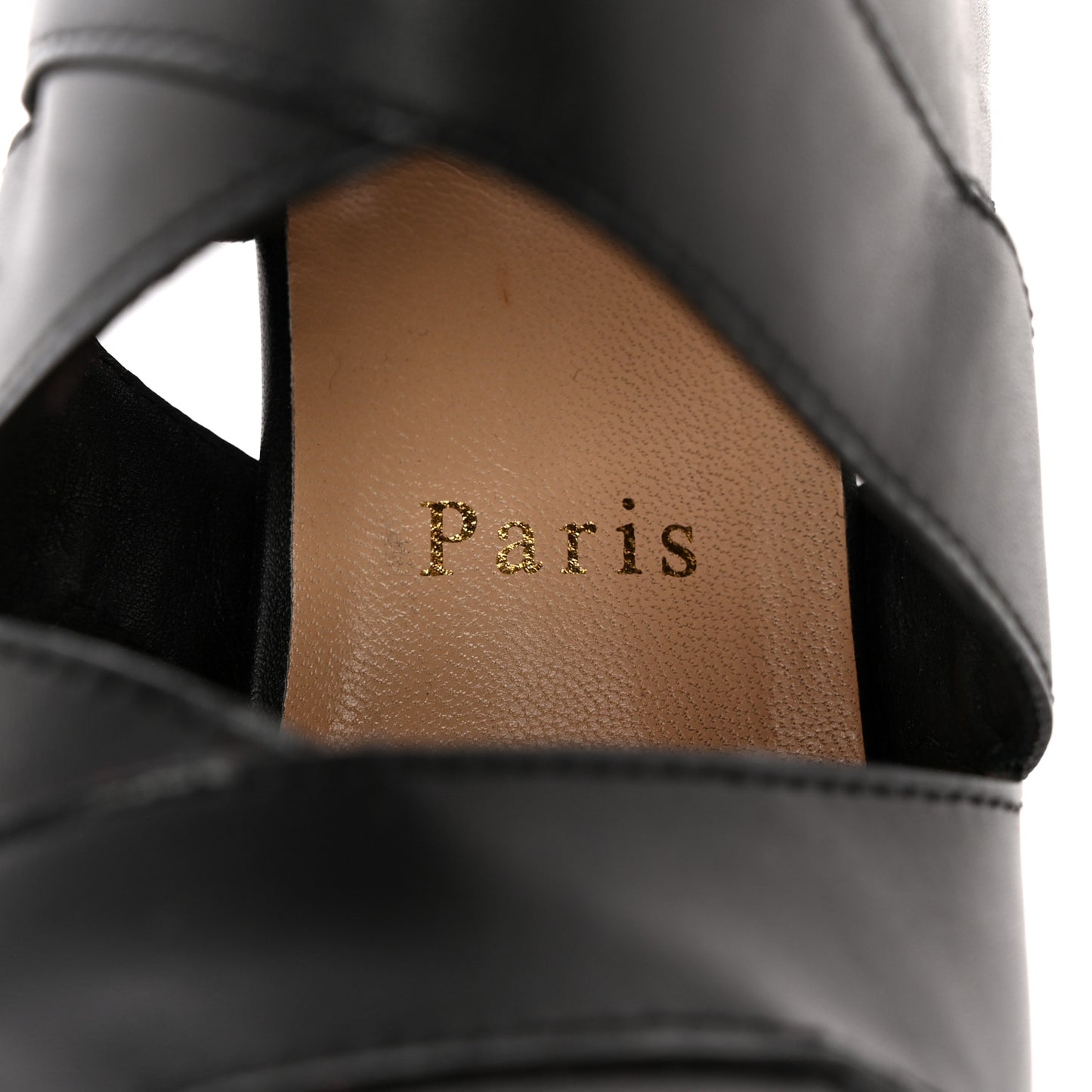 Calfskin Apron Lili 120 Pumps 38 Black
