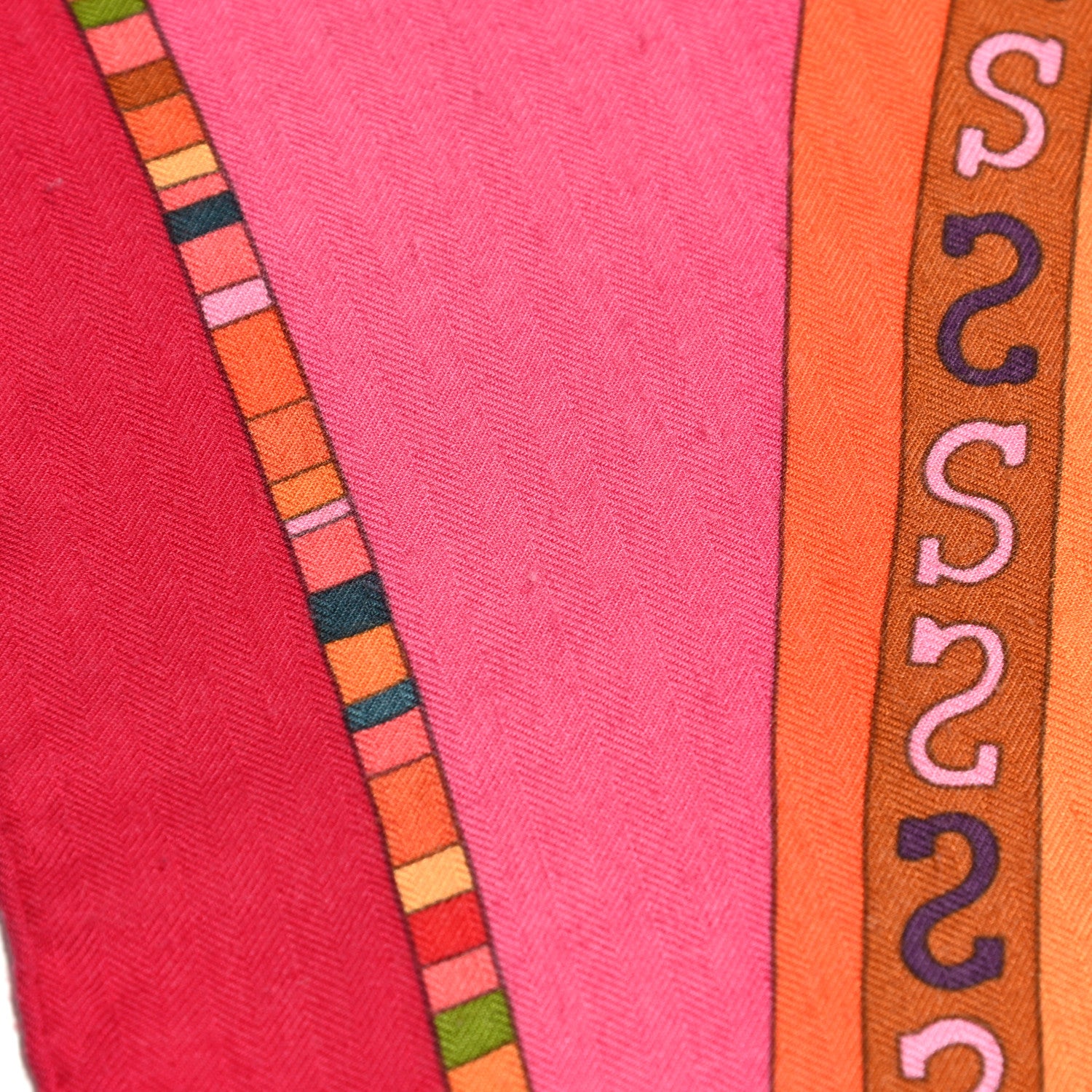 Hermes Cashmere Silk Tohu Bohu Shawl 140 5 of 8
