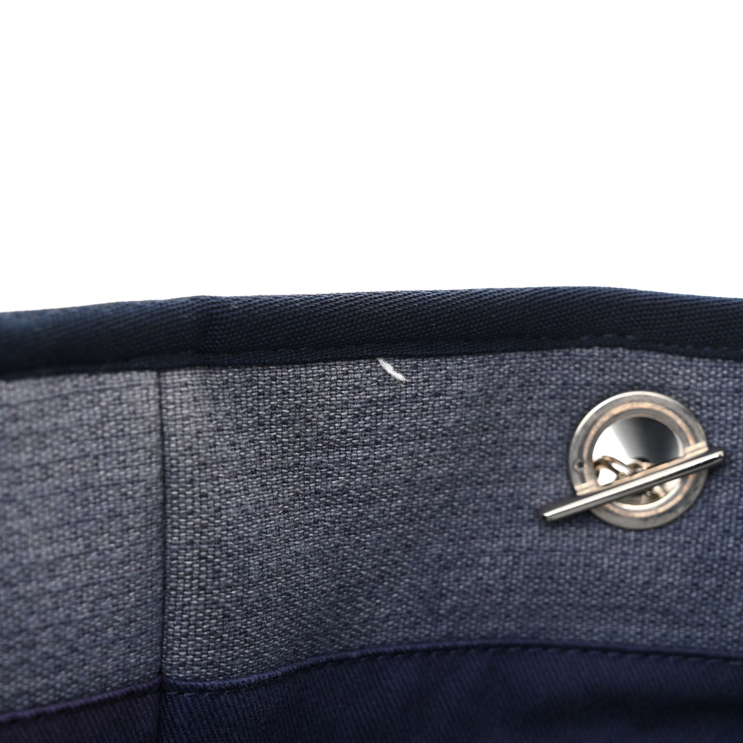 Canvas Deauville Large Tote Denim Blue