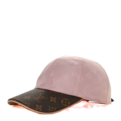 Louis Vuitton Polyester Silk Monogram LV Get Ready Cap L Pink 1 of 10